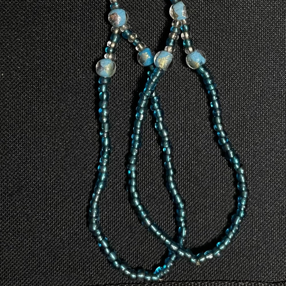 Beaded foot and ankle jewelry